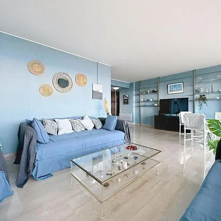 98 M2 - Beautiful Panoramic Sea View Of Cannes Apartament *